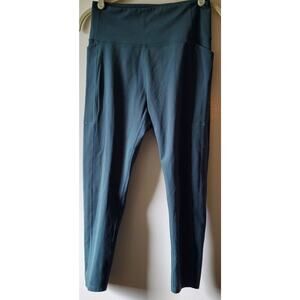 Girlfriend Collective Med Compressive Pocket Leggings Green #4024